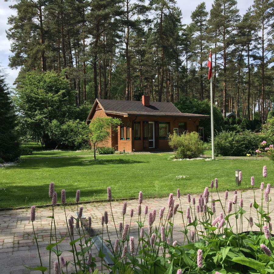 Forest House With Outdoor Hot Tub Jūrkalne Kültér fotó
